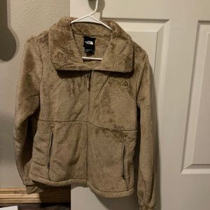 Women’s North Face zip up jacket size medium